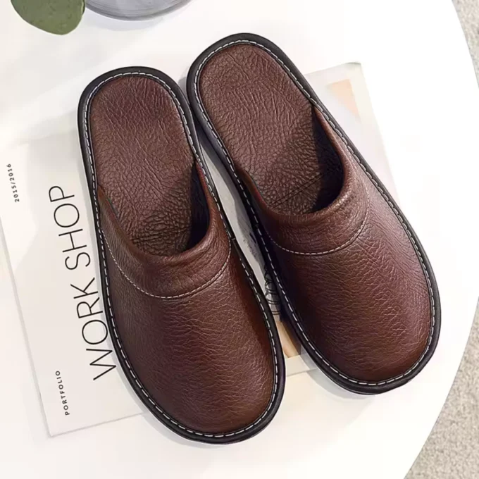 Didace | Lined Leather Indoor Clogs