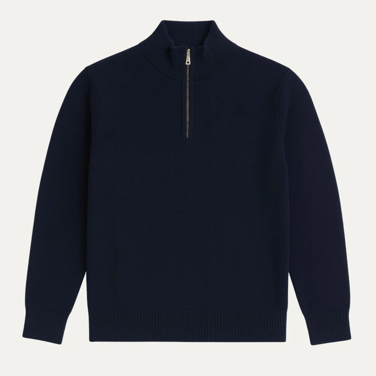 Cyriaque | 100% Cotton Half Zip Knit