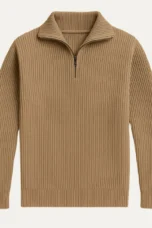 Magella | Ribbed Merino Quarter Zip