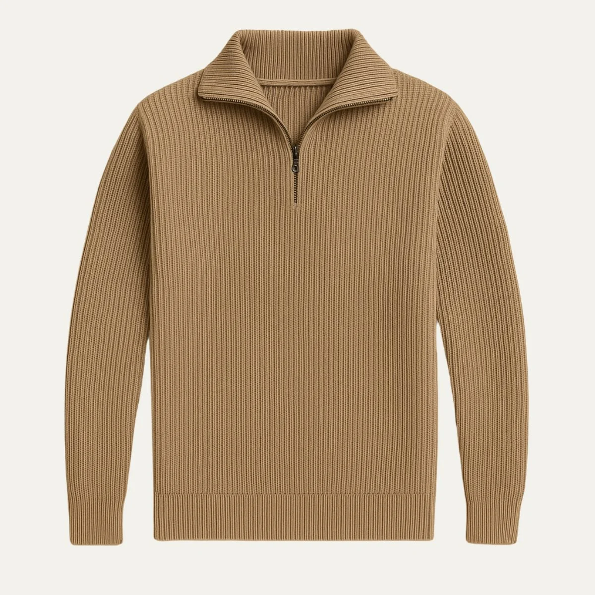 Magella | Ribbed Merino Quarter Zip