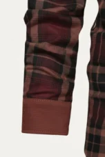 Honore | Plush Lined Plaid Shirt Jacket