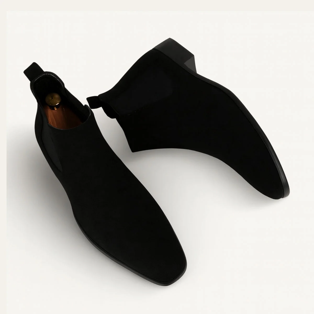 Alcide | Brushed Leather Chelsea Boot