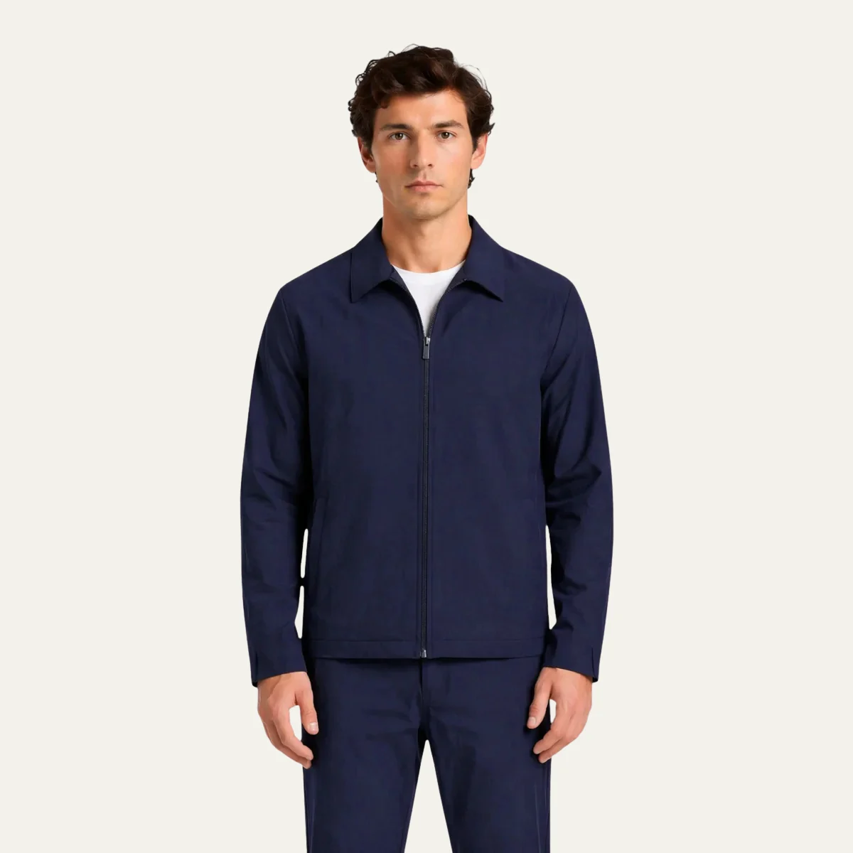 Hercule | Zip Front Harrington Jacket