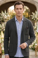 The Warren | Cotton-Blend Knit Blazer