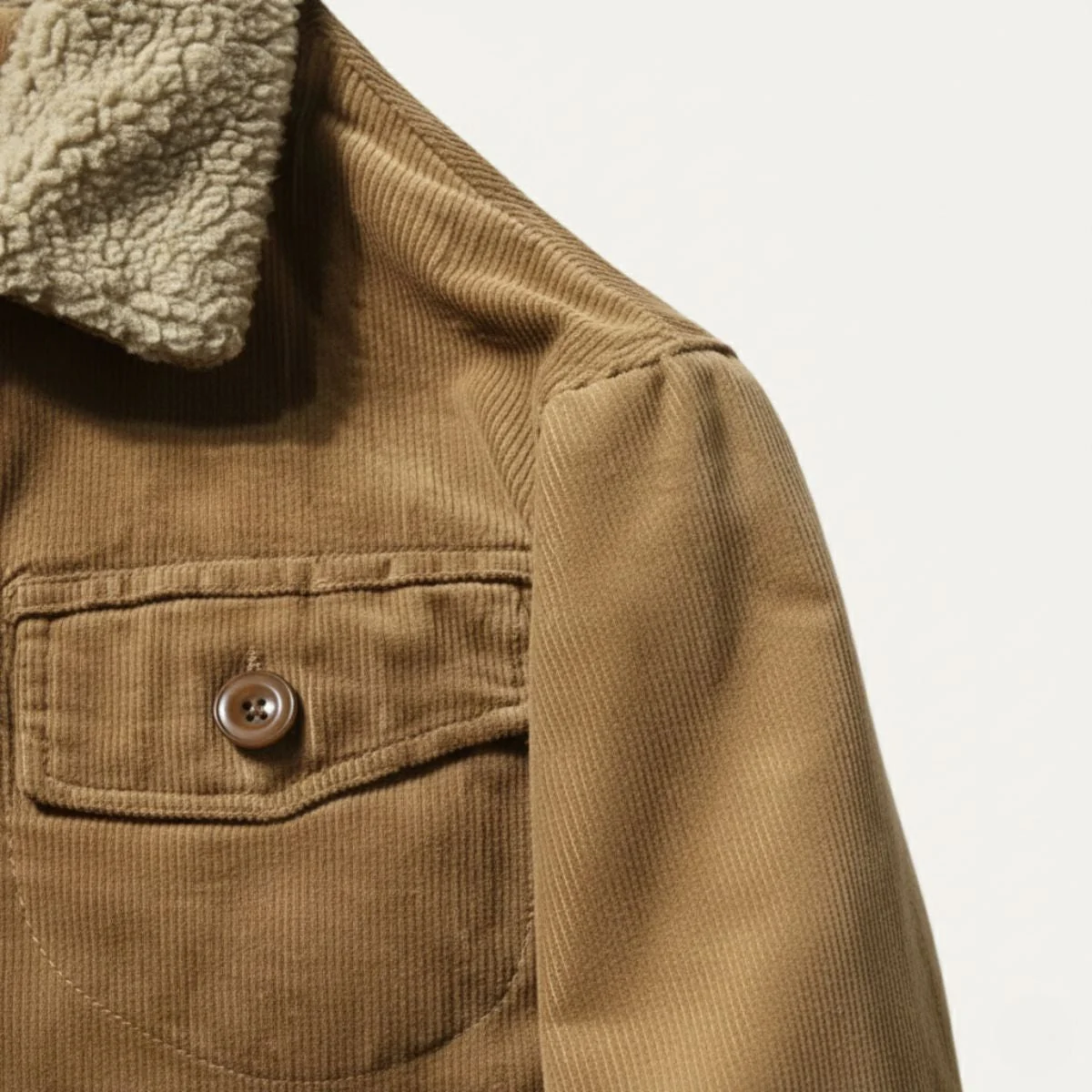 Edmond | Fleece Lined Corduroy Jacket