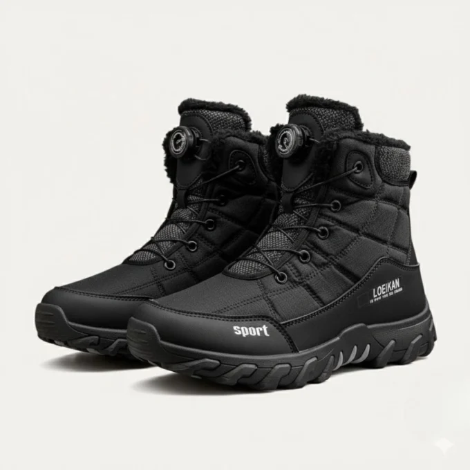 Leopold | High Shaft Plush Snow Boot