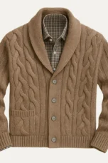 Zacharie | 100% Merino Button Cardigan
