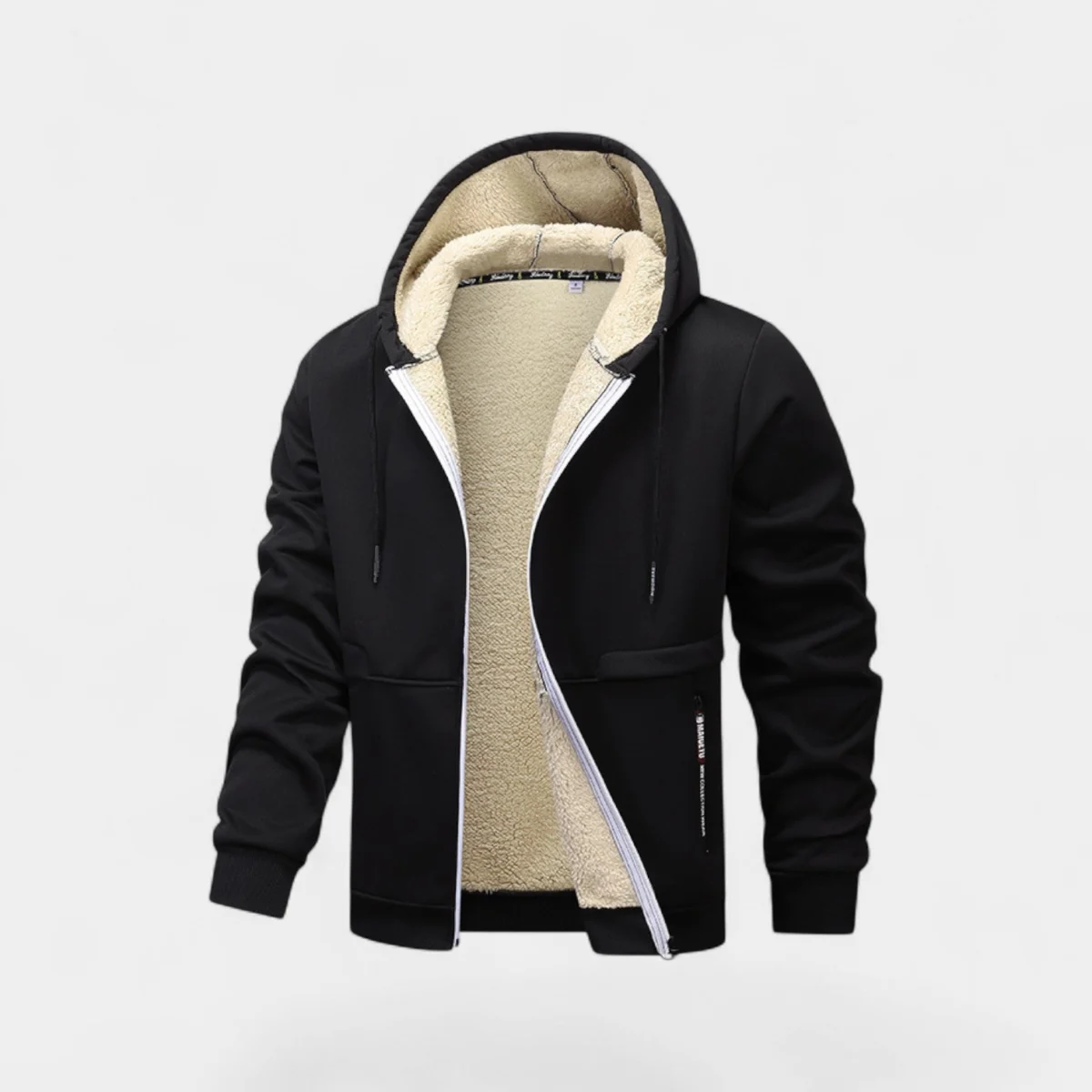 Roland | Sherpa-Lined Hooded Cardigan