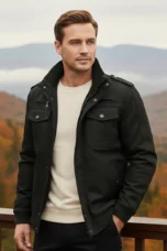 Aubert | Utility Pocket Fleece Jacket