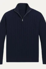 Bonaventure | Cable Knit Half Zip