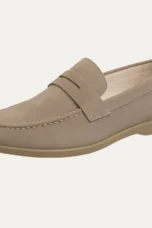 Marcelin | Matte Suede Slip On Loafers
