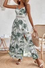 Angélina | Adjustable Strap Maxi Dress