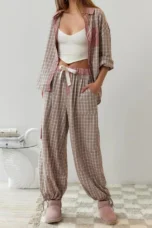 Léonarde | Cotton Blend Two-Piece Pyjamas