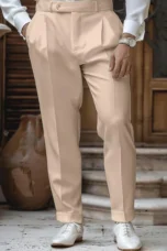 Bernardine | Pleated High Waist Trousers