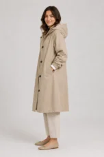 Adelaide | Hooded Water-Resistant Trench