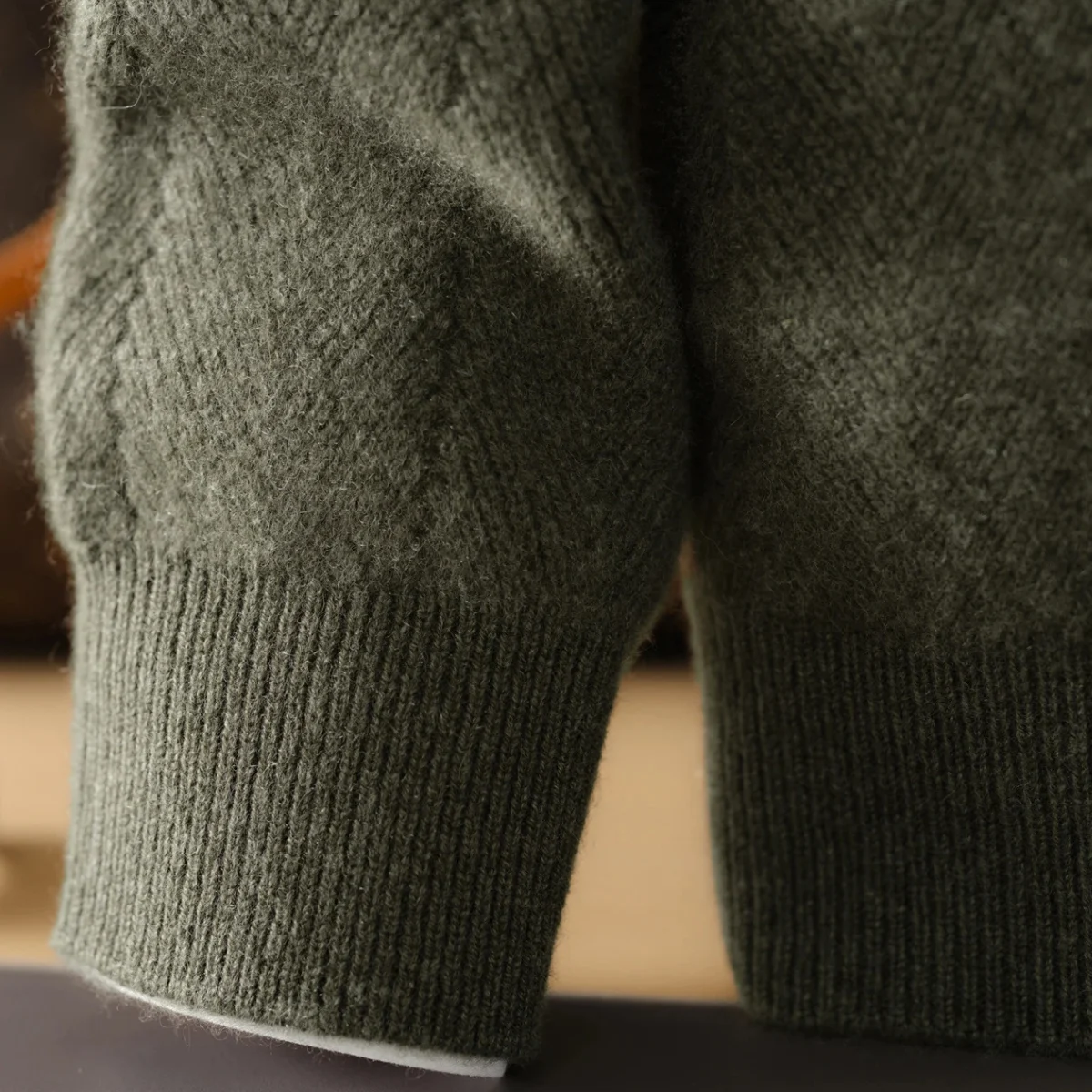 Elzéar | 100% Cashmere Half Zip Knit