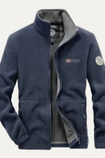 Celestin | Stand Collar Fleece Jacket