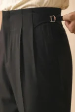 Nathalie | High Waist Straight Trousers