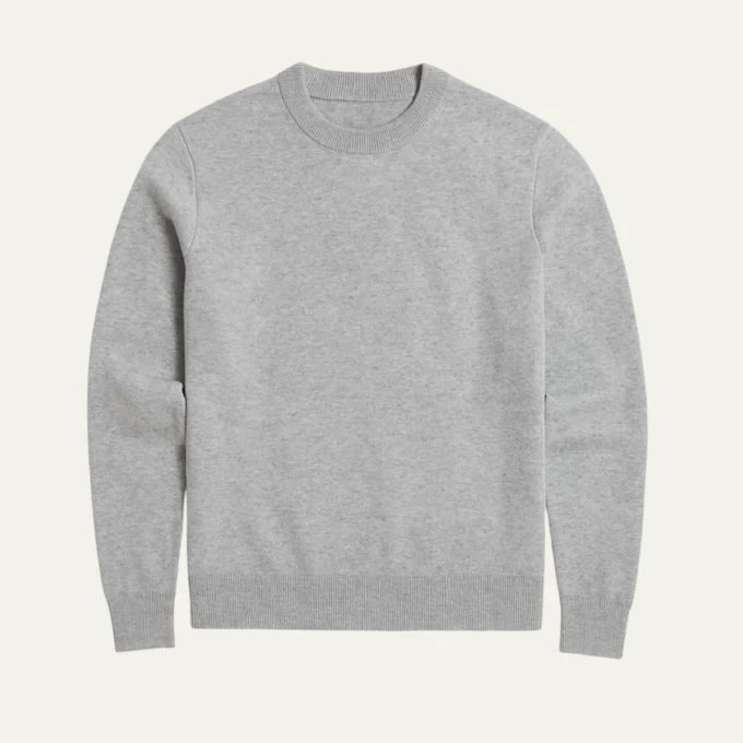 Nicephore | Close Knit Wool Crew Neck