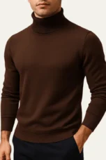 Banbury | Ribbed Cuff Turtleneck Sweater