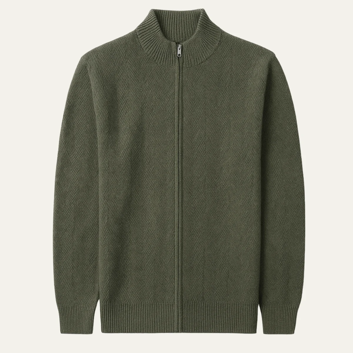 Elzéar | 100% Cashmere Half Zip Knit