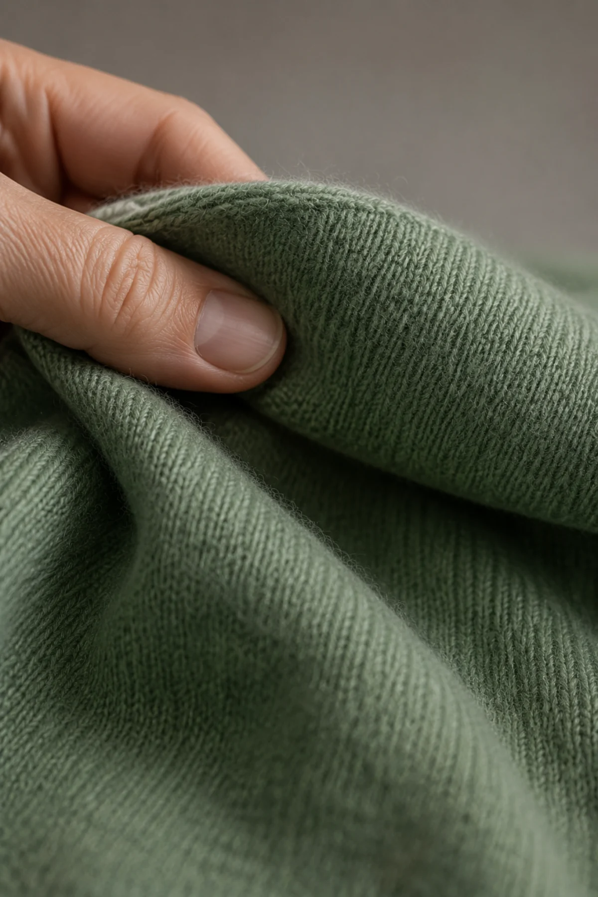 Anna | Merino Cardigan fabric texture close-up