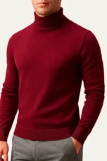 Banbury | Ribbed Cuff Turtleneck Sweater