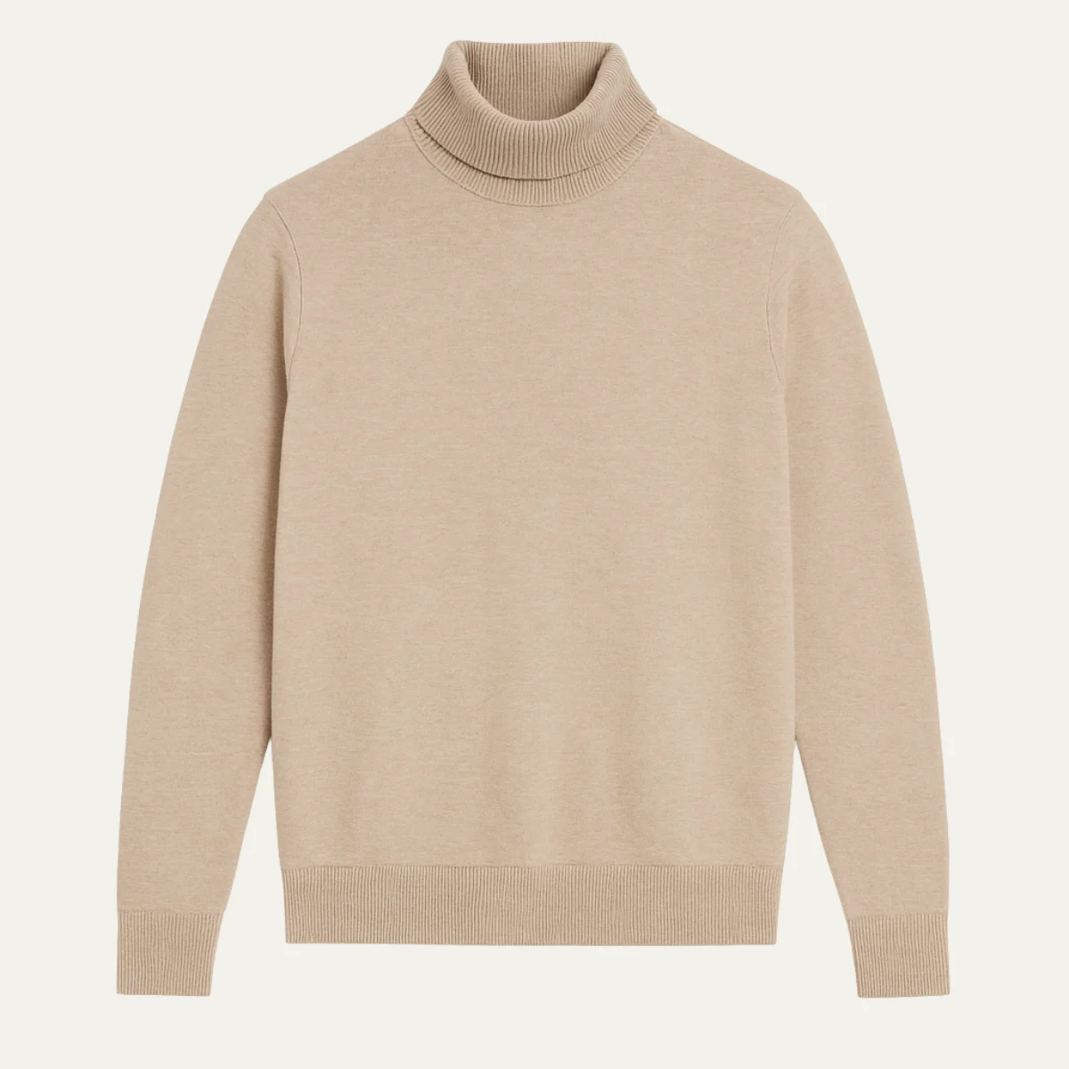 Banbury | Ribbed Cuff Turtleneck Sweater