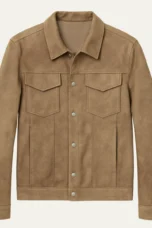 Octave | Snap Front Suede Work Jacket
