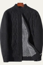 Lorne | Wool Cashmere Fleece Cardigan