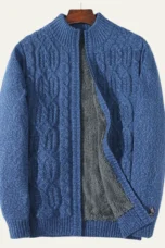 Lorne | Wool Cashmere Fleece Cardigan