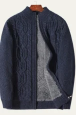 Lorne | Wool Cashmere Fleece Cardigan