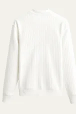 Gervais | Dense Ribbed Crew Neck Knit