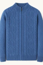Lorne | Wool Cashmere Fleece Cardigan