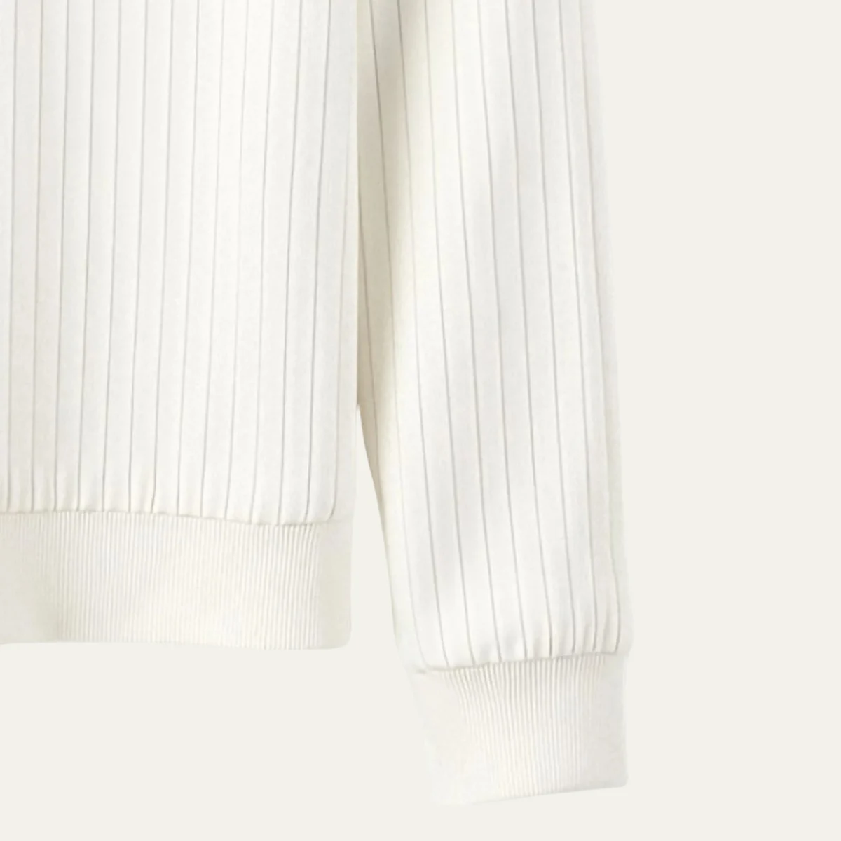 Gervais | Dense Ribbed Crew Neck Knit