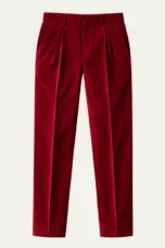 Séraphine | Velvet Straight-Leg Trousers