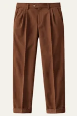 Corinne | Double Pleated High Waist Trousers