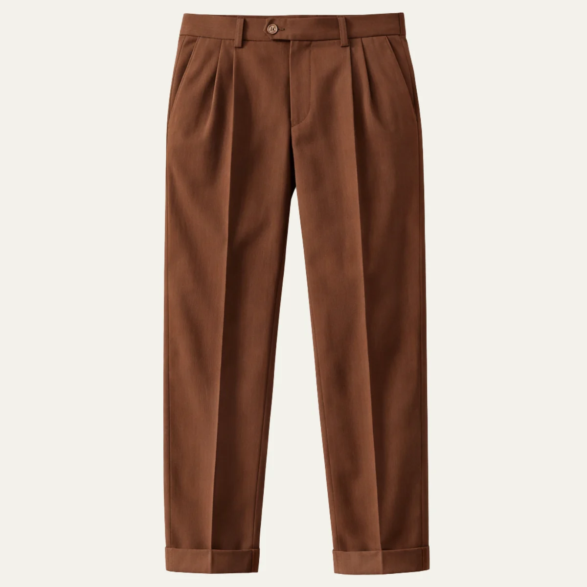 Corinne | Double Pleated High Waist Trousers