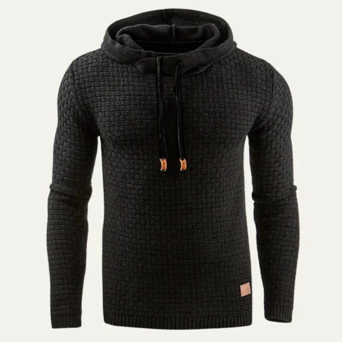 Apollinaire | Hooded Cotton Blend Knit