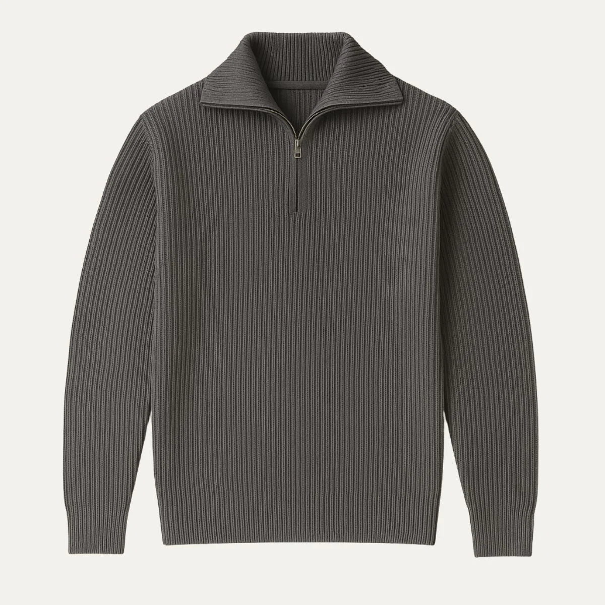 Magella | Ribbed Merino Quarter Zip