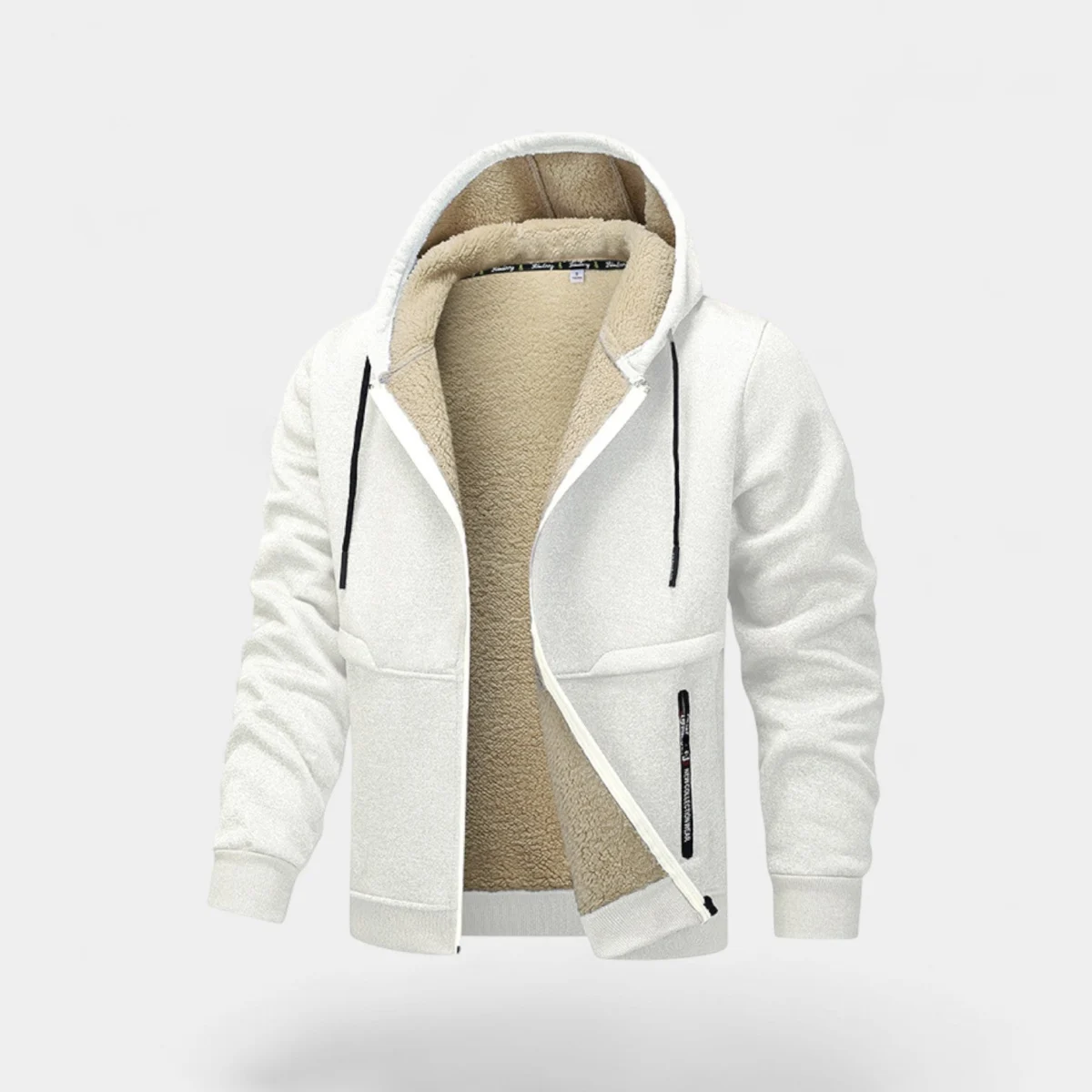 Roland | Sherpa-Lined Hooded Cardigan