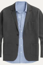 The Warren | Cotton-Blend Knit Blazer