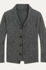 Yves | 100% Cashmere Button Cardigan