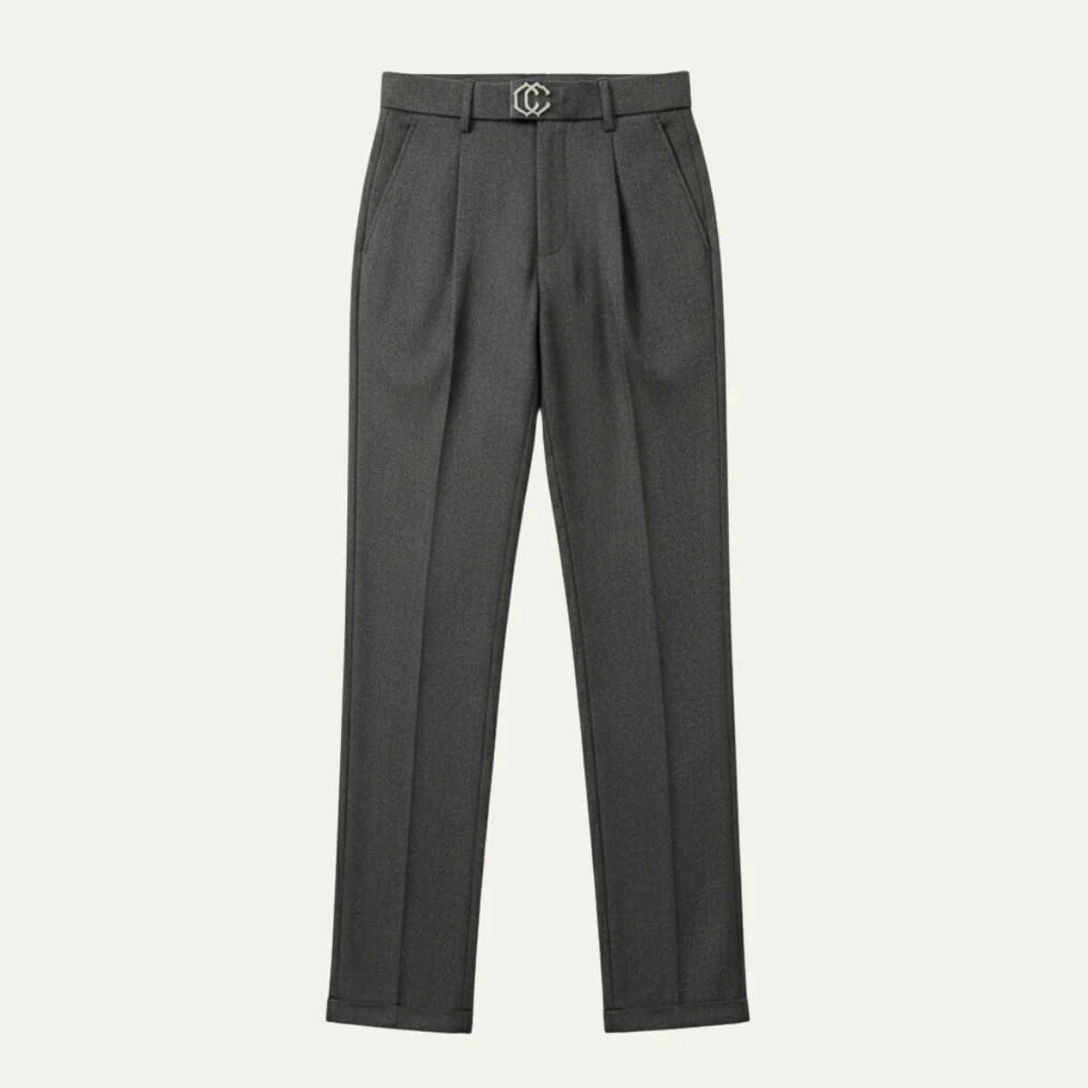 Rosaline | Pleated Linen Dress Trousers