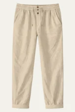 Rita | Tailored Cotton Trousers, Relaxed Leg