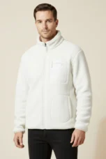 Edgar | Brushed Fleece Full Zip Jacket