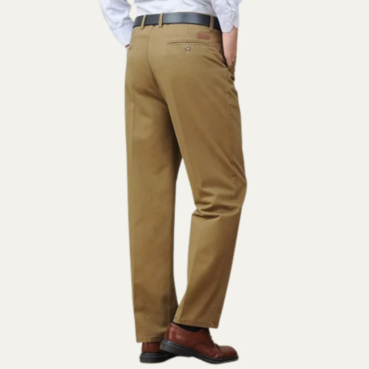 Geraldine | Cotton Double Pleat Trousers
