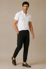 Aimé | Slim Cotton Cargo Joggers