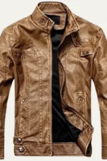 Medard | Panelled Zip Biker Jacket