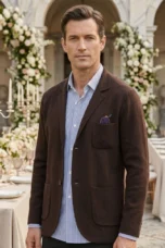 The Warren | Cotton-Blend Knit Blazer